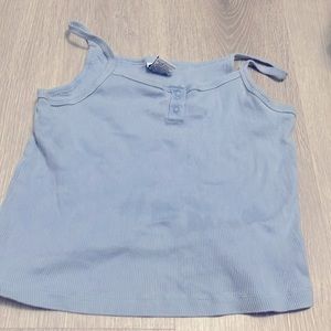 Womens button tank top